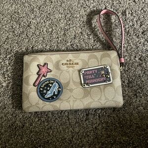 Princess Coach wristlet